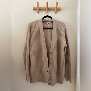 Crescent Button up Cardigan